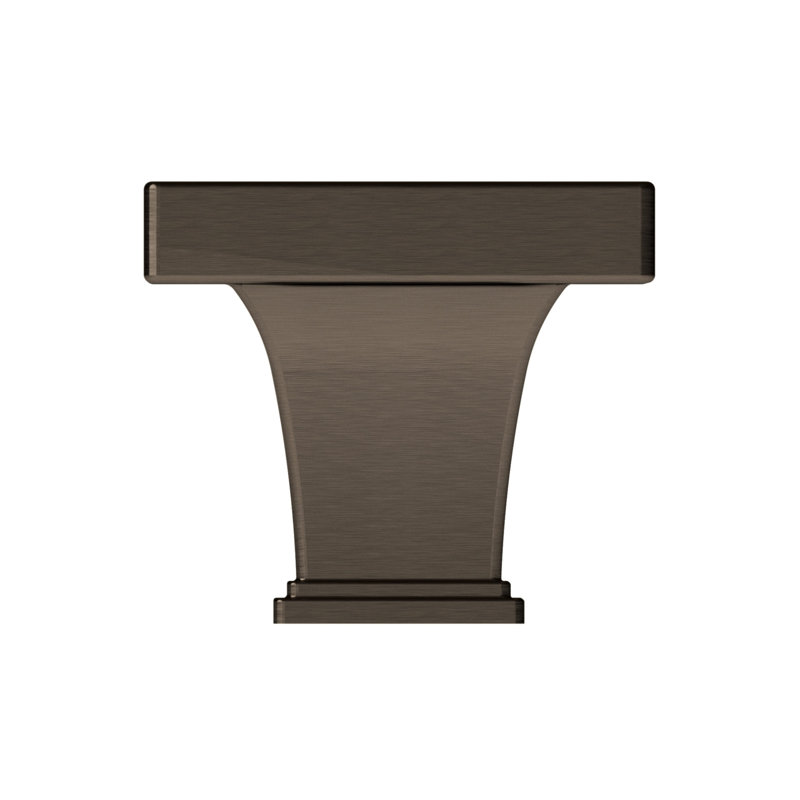 Bouton carré, Bronze miel