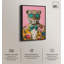 Art raffiné Roar I, toile rose pop-1397599054-1397599049