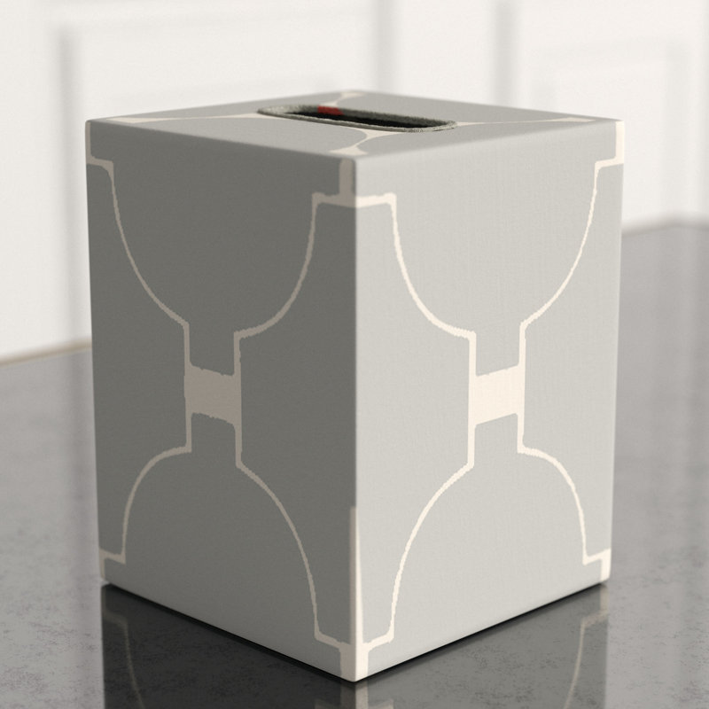 Tissue Box Cover, Gray
