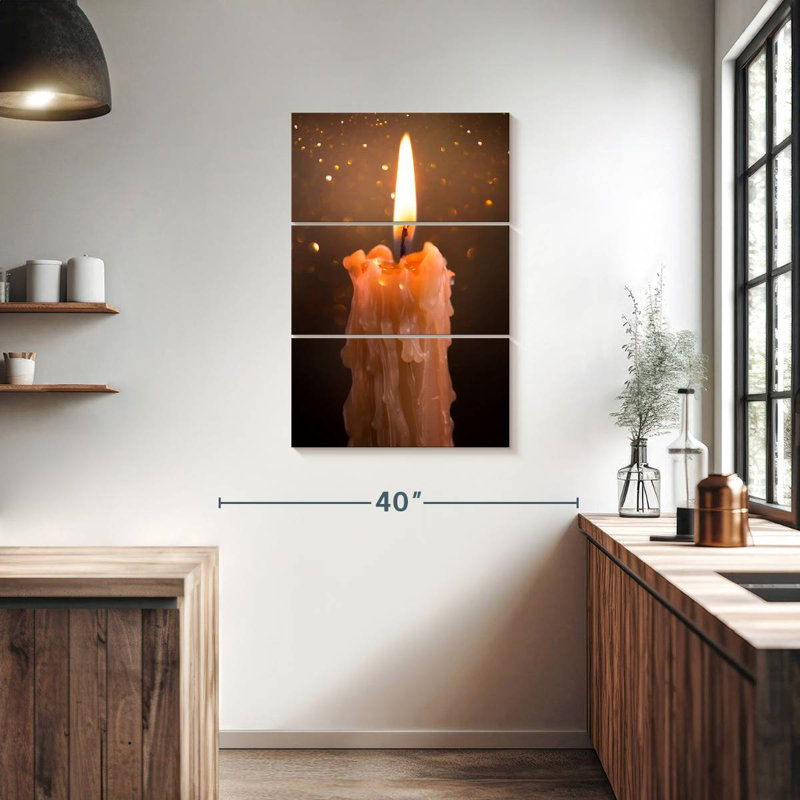 Adella Bright Candle, 38" H x 24" W