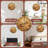 Desert Clock Face With Camel Caravan
