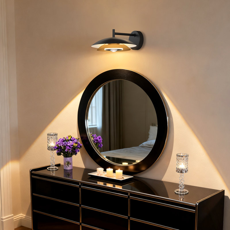 Louvre 12.7" LED Dimmable Wall Sconce 