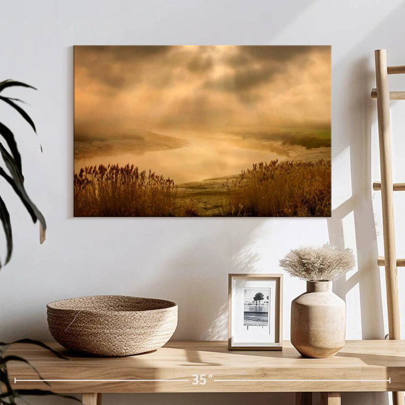 Marshland Mists, 16" H x 24" W