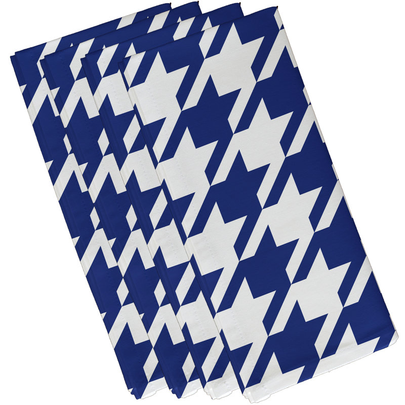 Ensemble de serviettes 4 pièces Bryant, Bleu royal, L 18 po x L 18 po
