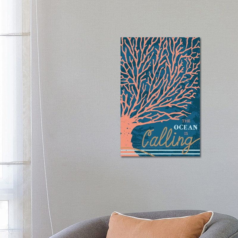 By The Sea by Arrolynn Weiderhold - Wrapped Canvas Print, 66.04 cm H x 45.72 cm W x 3.175 cm D