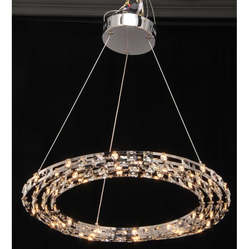Sanchez 52 - Light Crystal LED Chandelier