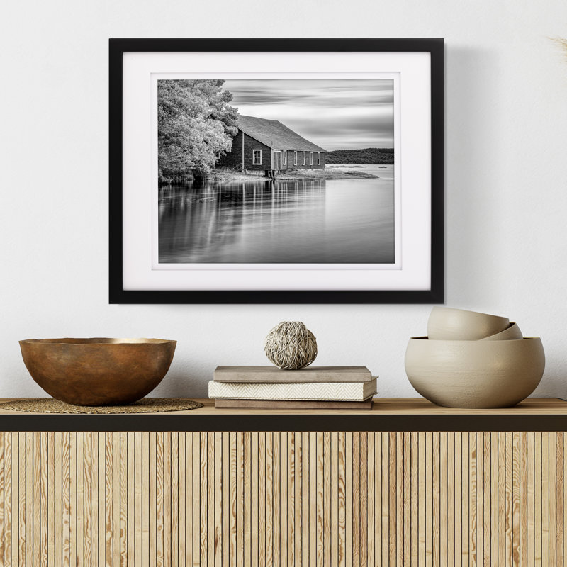 Black Wood 14x18 Wall Frame with Double Mat