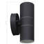 2 - Bulb Integrated LED Outdoor Armed Sconce