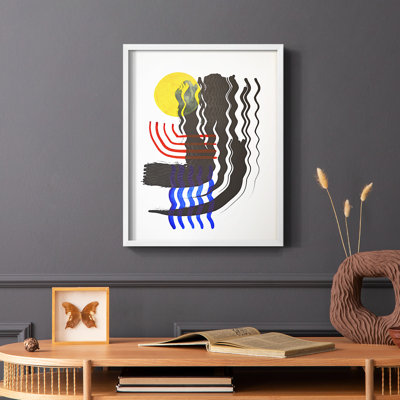 Shifting II Framed Print - Solid Wood