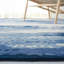 Tapis abstrait en laine et coton touffeté à la main Metro-621231575
