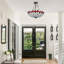 Luminaire suspendu de style lustre Tiffany E26