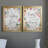 " Spring Bird Love " 2 - Pieces Painting Print-1448400703-1448400701