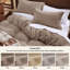 Housse de couette en microfibre de très grande taille - Ensemble de literie très douce en coton prélavé (ensemble de 3)-1558598721-1558598729