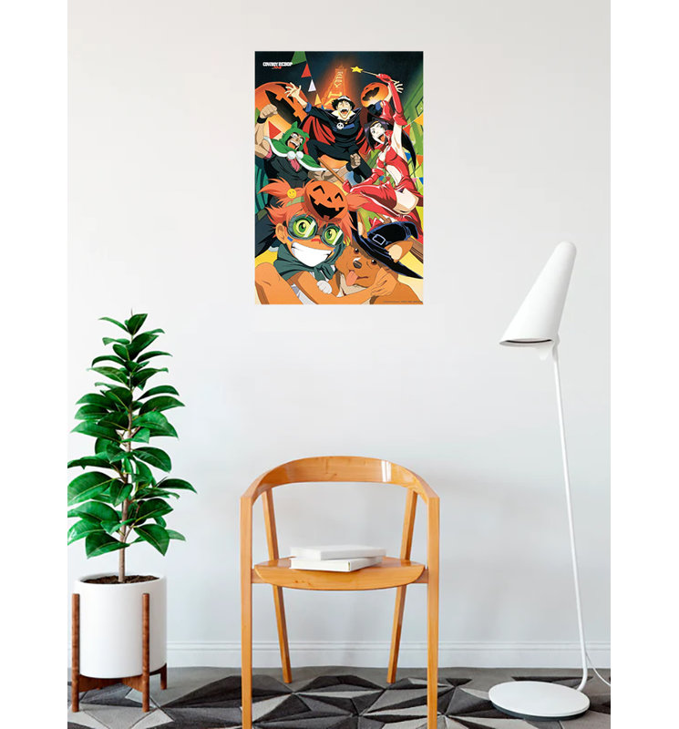 «Buy Art For Less» sous licence officielle «Cowboy Bebop Collage», affiche d'art 24 x 36 po - reproduction décorative - papier affiche - prête à encadrer