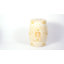 Tabouret de jardin double en céramique sarcelle et blanc Double Happiness-2029096087