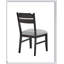 6pc Elegant Rectangular Dark Oak Dining Table with Upholstered Chairs and Bench, Perfect for Modern and Stylish Dining Rooms
