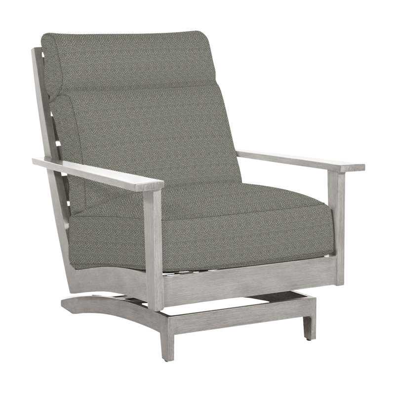 Chaise longue d'extérieur Kennebunkport, Huître, Intermix écorce, Welt + bourre standard