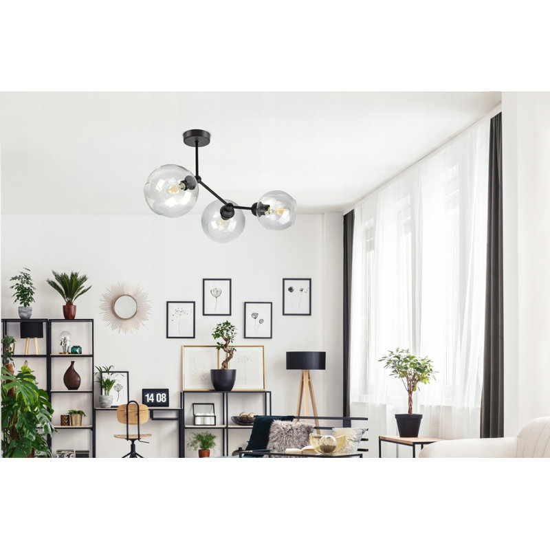 Barrios Glass Semi Flush Mount