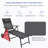 Wyndmere Outdoor Metal Chaise Lounge