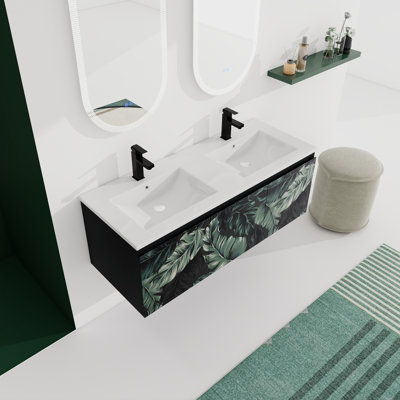 Meuble-lavabo simple avec comptoir Kalamunda 475