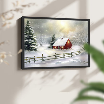 Chirstmas Art-DCCCXIV -Framed Print - Restickable