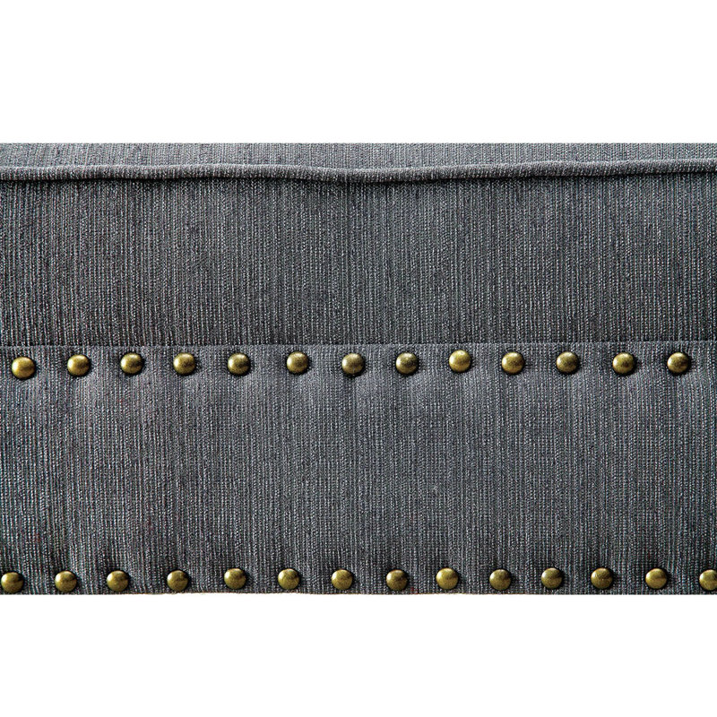 Chaise longue Diogène, Grey Polyester Blend