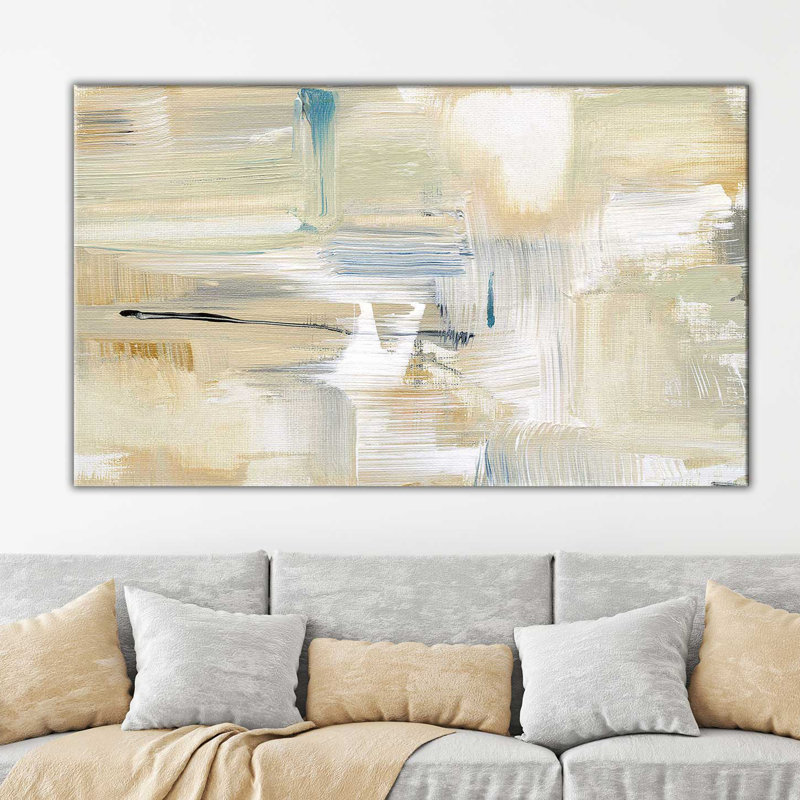 «Mountain Trail I», reproduction de peinture acrylique sur toile, H 36 po x l 60 po x P 1,5 po