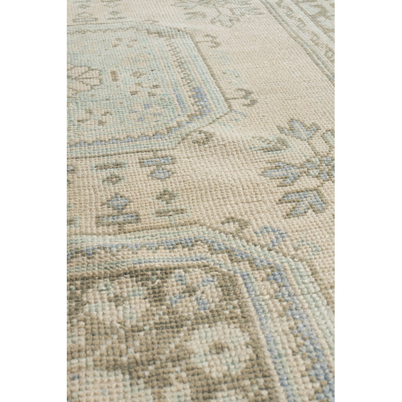 One-of-a-Kind 4'4 X 11'9 Hand Knotted Area Rug