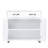 Two Door Side Table In White, A Stylish And Functional Addition To Any Room