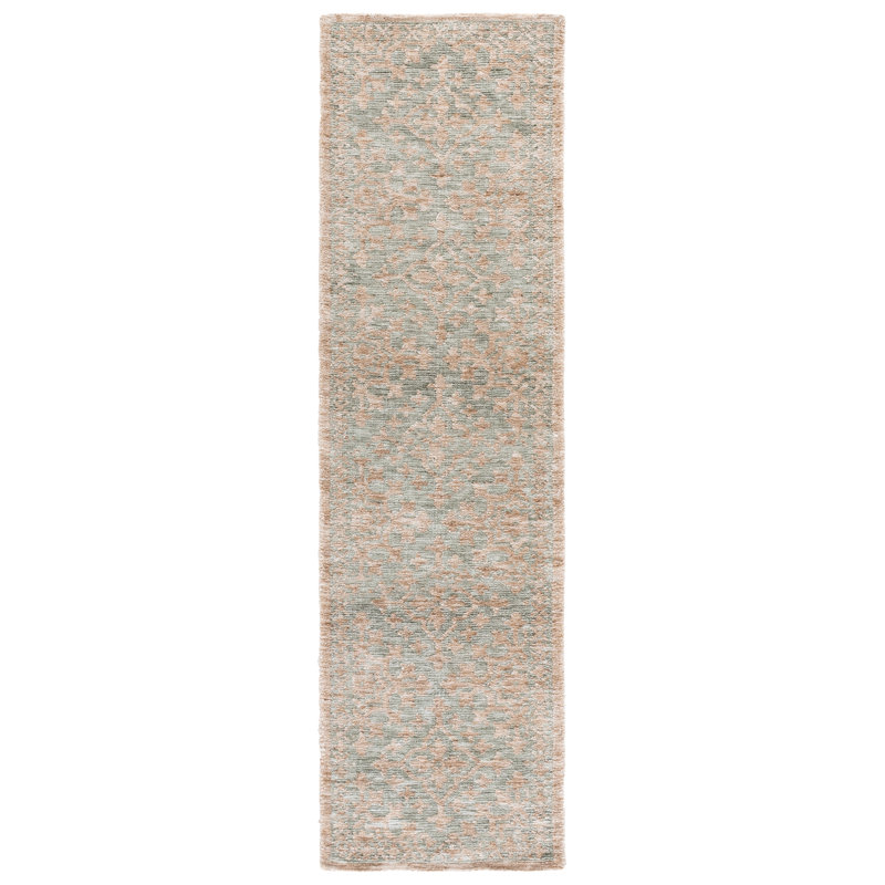 Audrey 301 Hand Tufted Performance Damask Rug, Runner 2'3" x 8'