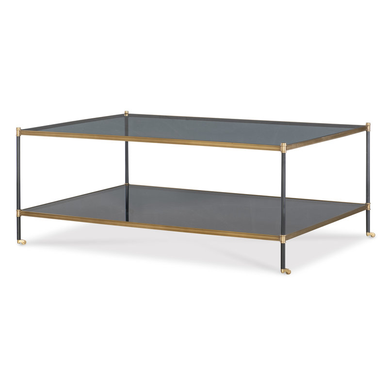 Grand Tour Glass Cocktail Table