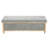 Hidden Storage Gray - Keeps Your Room Tidy With Timeless Rustic Design And Function