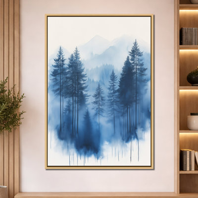 " Misty Blue Pines "