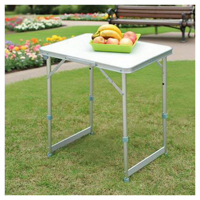 Table de camping portable, Argent