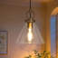 Luminaire suspendu moderne à 1 lumière avec abat-jour conique, luminaire suspendu réglable pour la salle à manger de l'îlot de cuisine-1298364414
