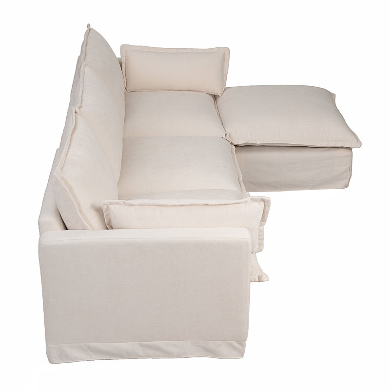 93.31" Modular Sectional Sofa Couch For Living Room