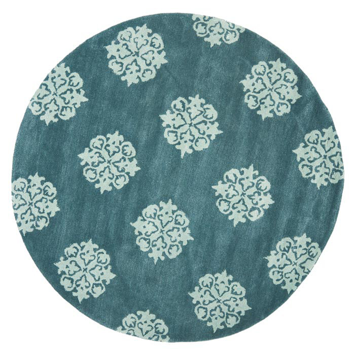 Steve Hand Tufted Wool Damask Rug