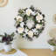 Handcrafted Rose Plastic 45 cm Artificial Wreath