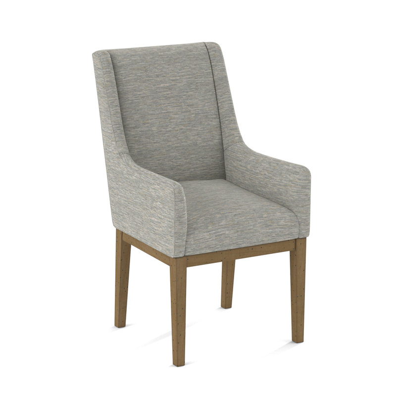 Upholstered Arm Chair, 61555-75, Espresso