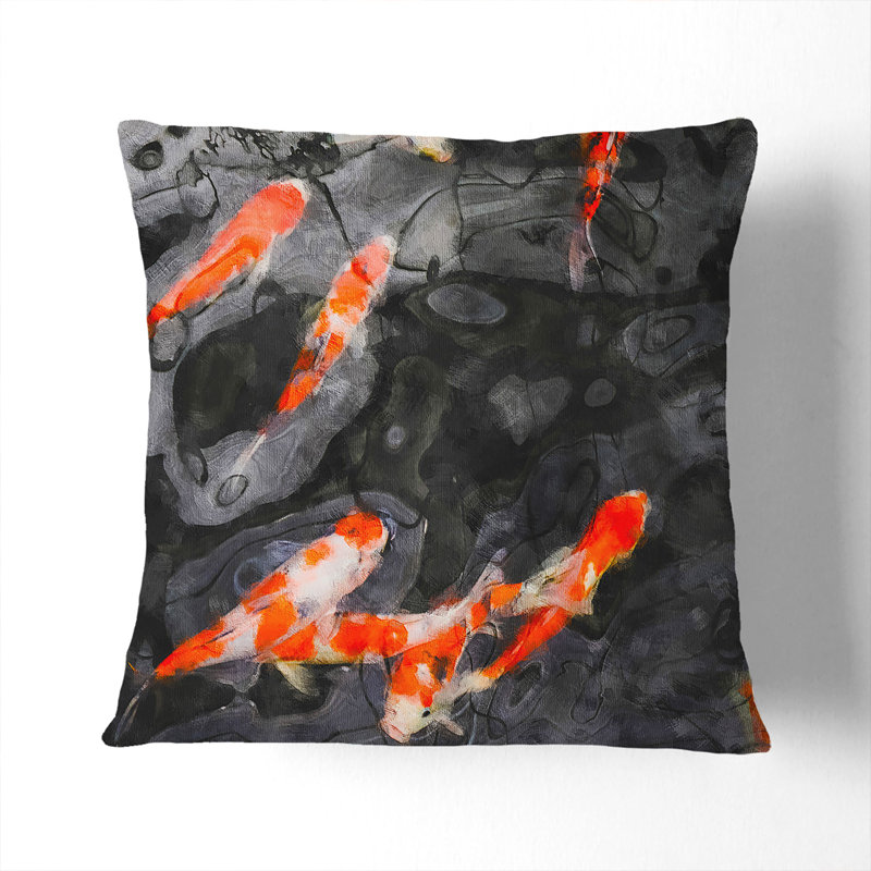 Square Throw Cushion, 55cm H x 55cm W x 20cm D, Stone