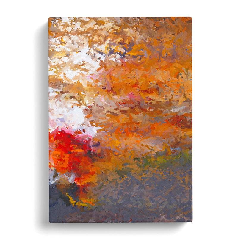 XC1022-3739X Reflect On The Past Abstract - Wrapped Canvas Print, 60cm H x 40cm W x 2cm D