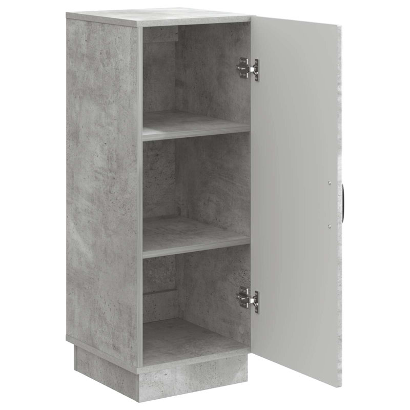 33cm Sideboard, Concrete Grey