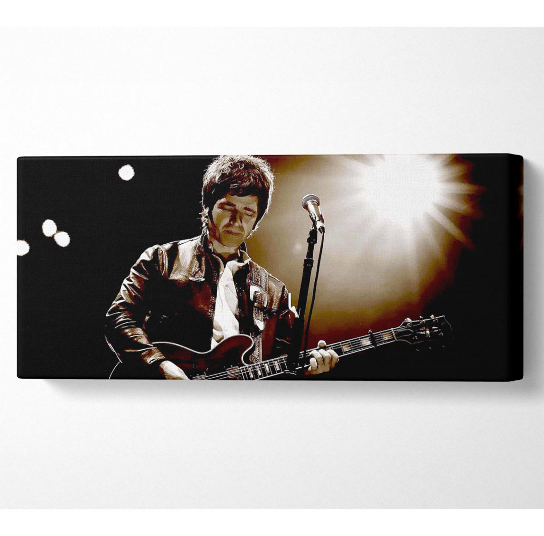 Noel Gallagher Oasis Sepia - Druck