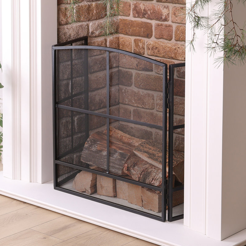 Mattilynn Iron Fireplace Screen