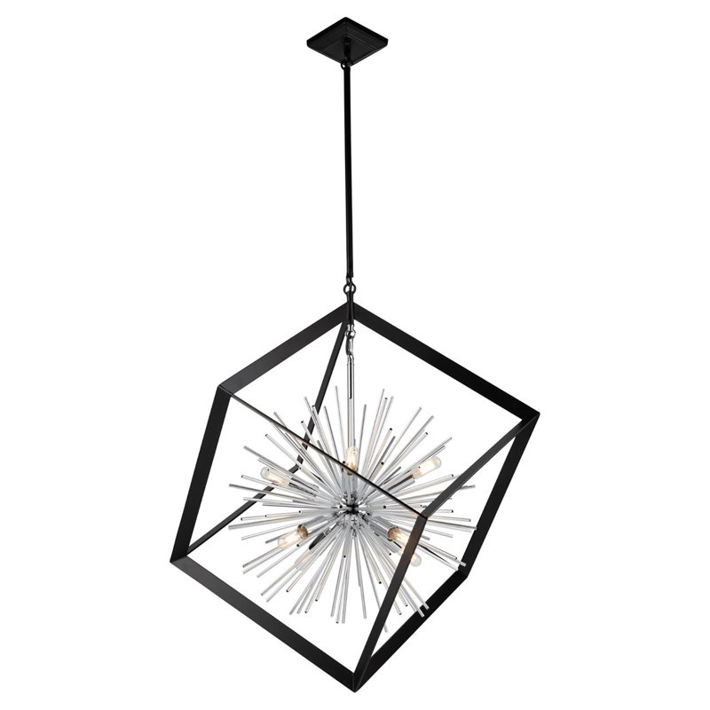 Lustre sphérique Spoutnik 8 lumières Sunburst