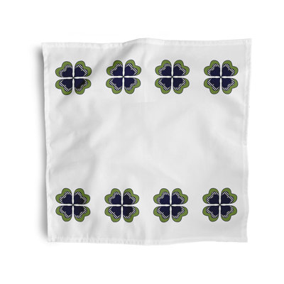 Charliene Polyester Geometric Square Napkin