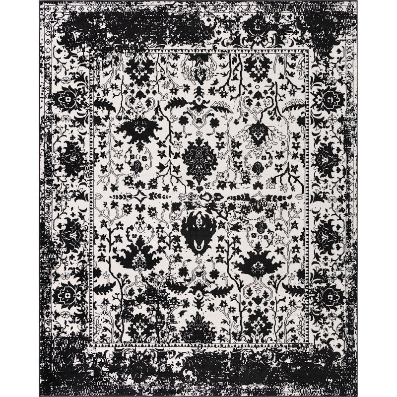 Geddis Ikat Indoor Rug, Rectangle 8' x 10'