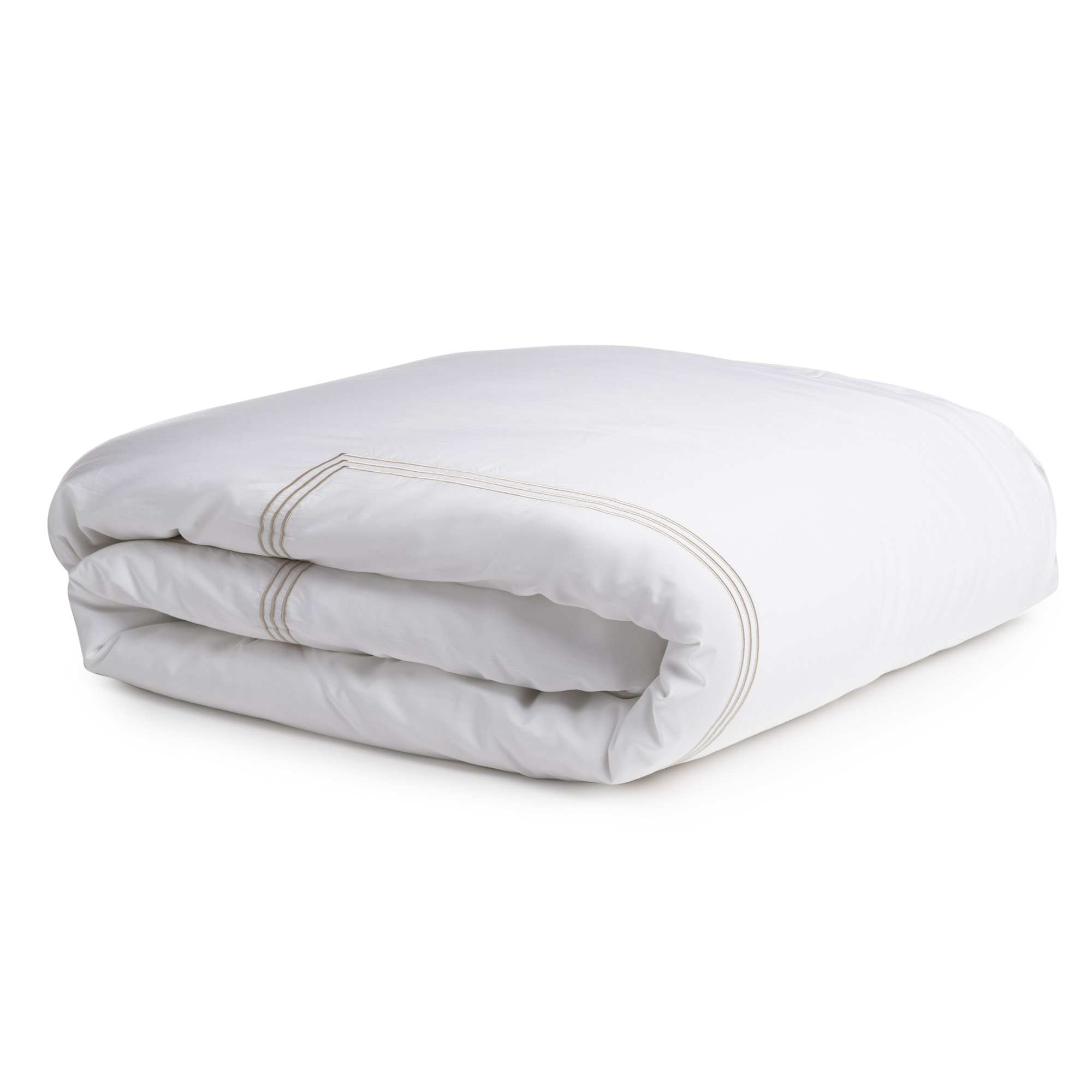 Rashmi TENCEL Percale Duvet Cover, Full/Queen Duvet Cover, Brown