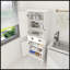 71" Kitchen Pantry Storage Cabinet