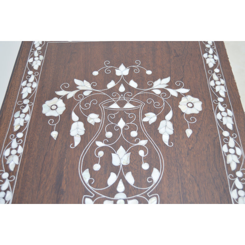 Syrian 39'' W Solid Wood Console Table